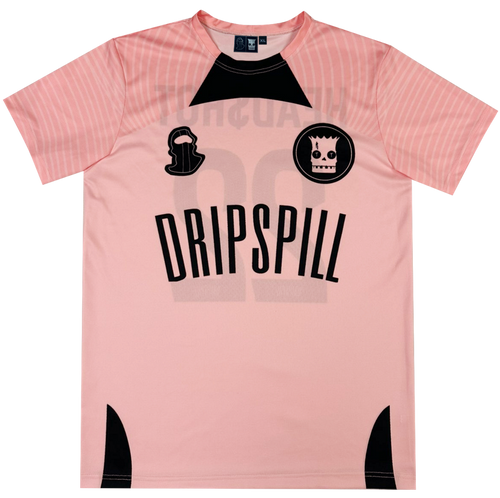 DRIPSPILL X HEAD$HOT JERSEY - PINK/BLACK