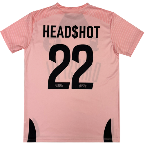 DRIPSPILL X HEAD$HOT JERSEY - PINK/BLACK